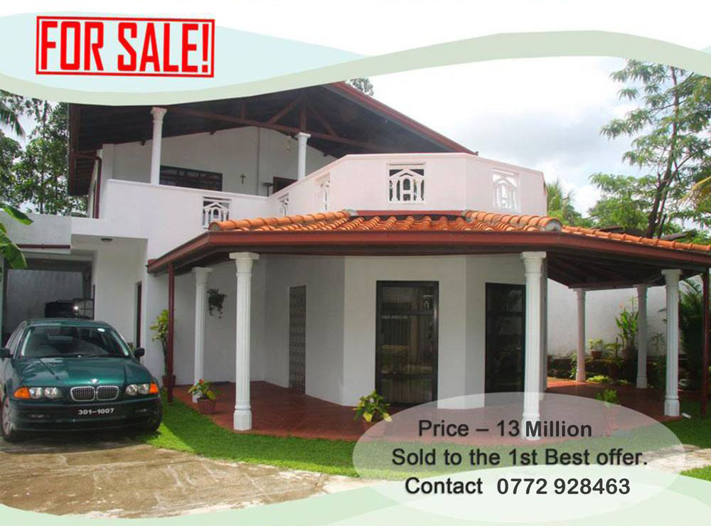 Madapatha Piliyandala Sri Lanka house for sale